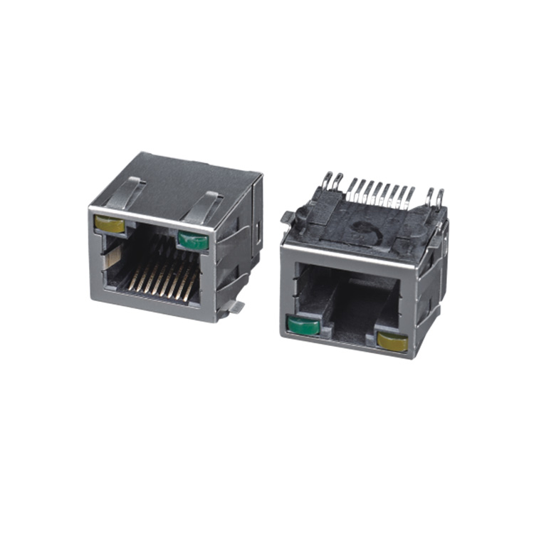 RJ45連接器 板上7.0，總高9.8.2